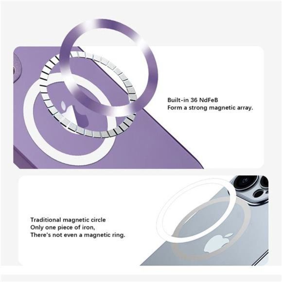 Mag Safe Magnetic Case Camera Lens For Apple iPhone 14 Pro Max 13 12 11 14 Plus - Picture 7 of 10
